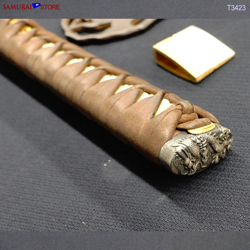 T3423 Katana Sword MASANAO in Ornate Mounting - Contemporary 1987
