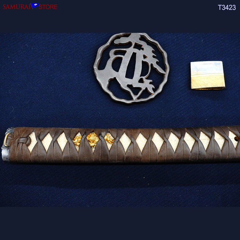 T3423 Katana Sword MASANAO in Ornate Mounting - Contemporary 1987