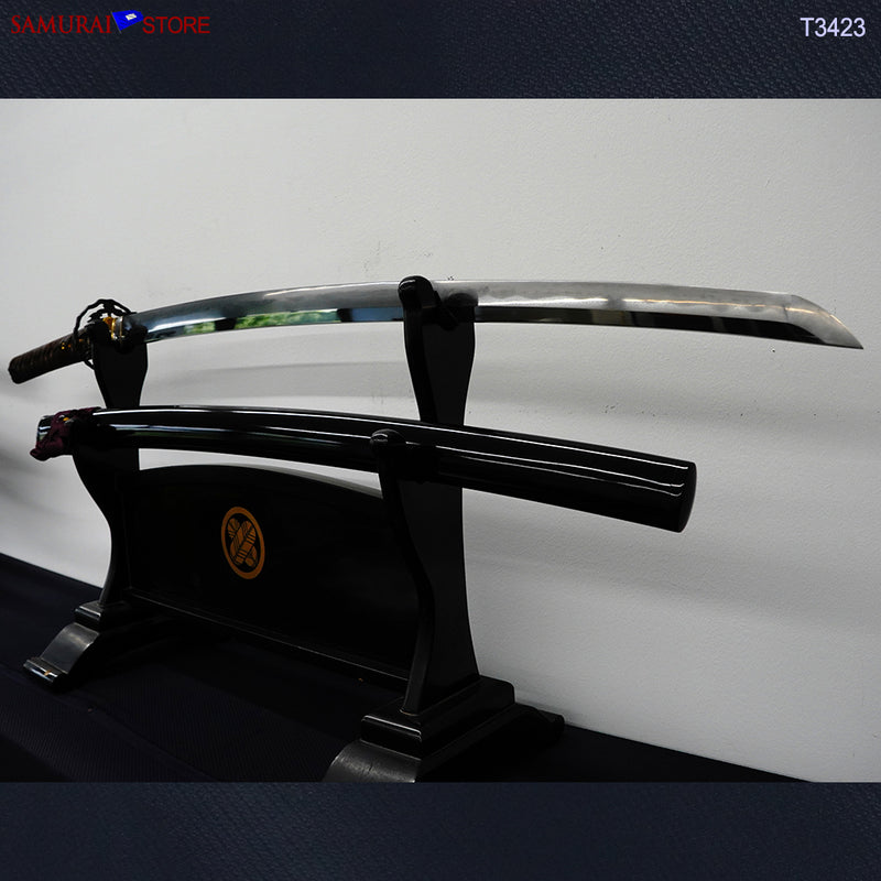 T3423 Katana Sword MASANAO in Ornate Mounting - Contemporary 1987