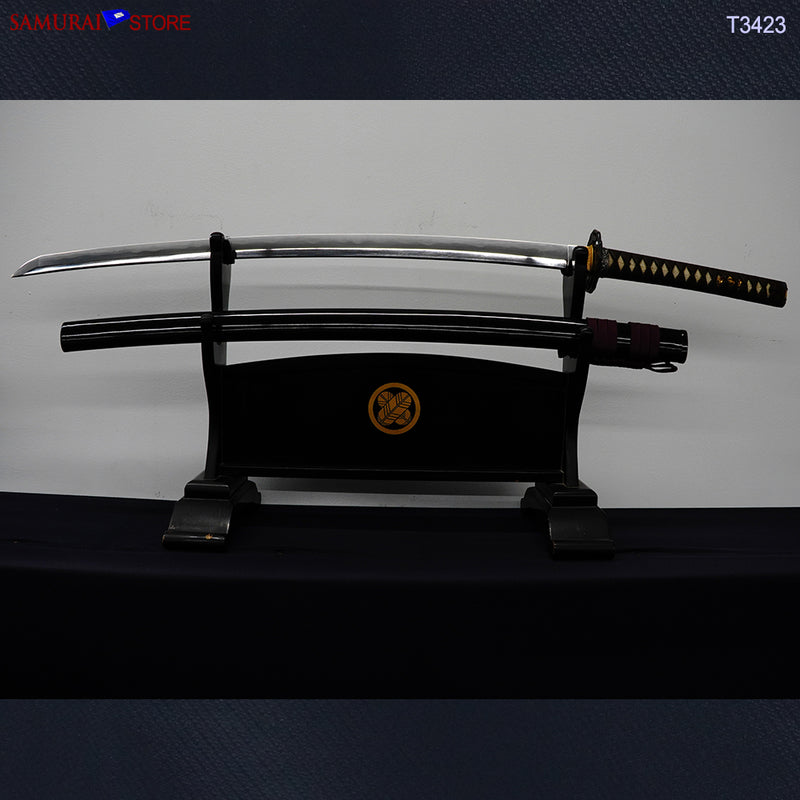 T3423 Katana Sword MASANAO in Ornate Mounting - Contemporary 1987