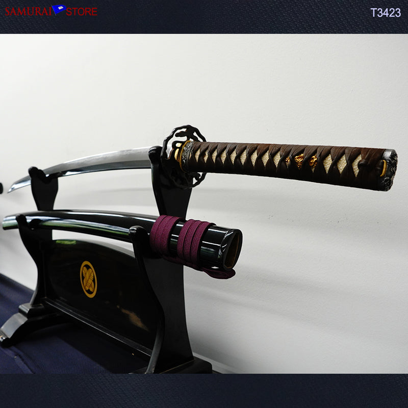T3423 Katana Sword MASANAO in Ornate Mounting - Contemporary 1987
