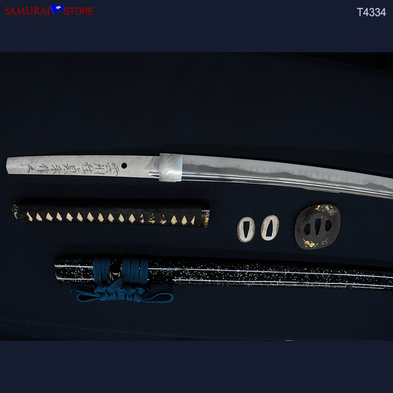 T4334 Katana Sword SADANAGA with Ornate Mounting - Contemporary