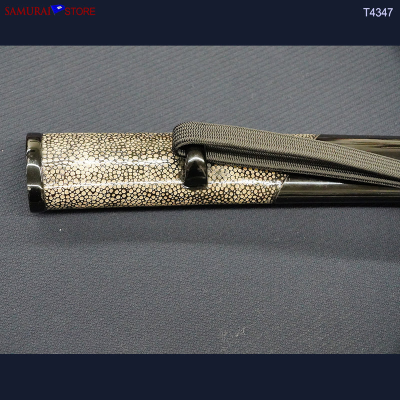 T4347 Katana Sword YASUNORI in Ornate Mounting - Contemporary Bo-Hi