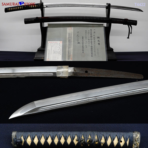T4422 Katana Sword TADAYOSHI - Antique NBTHK certificated