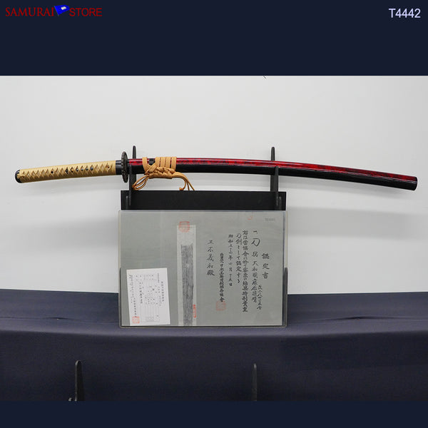 T4442 Katana sword MICHIHARU - Antique NBTHK certificated Edo era