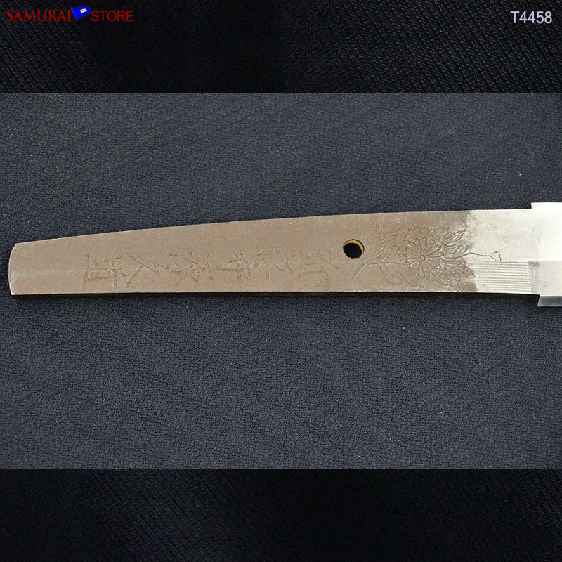 T4458 Wakizashi Sword HISAMICHI in Tachi mounting- NBTHK Tokubetsu Hozon certificated