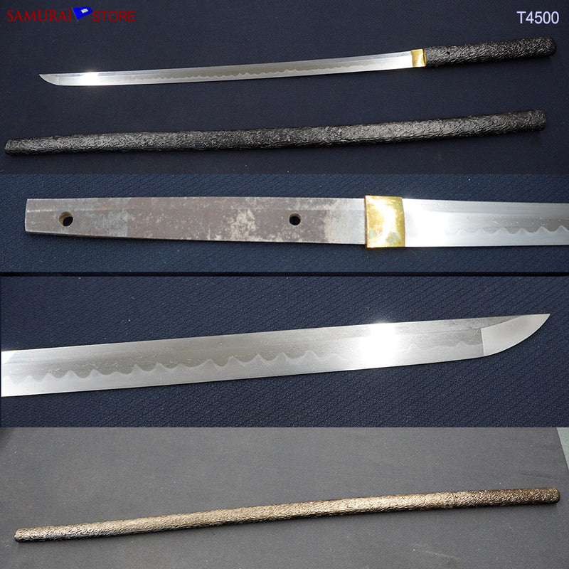 T4500 Wakizashi Antique Sword  in Shikomi-Zue Cane