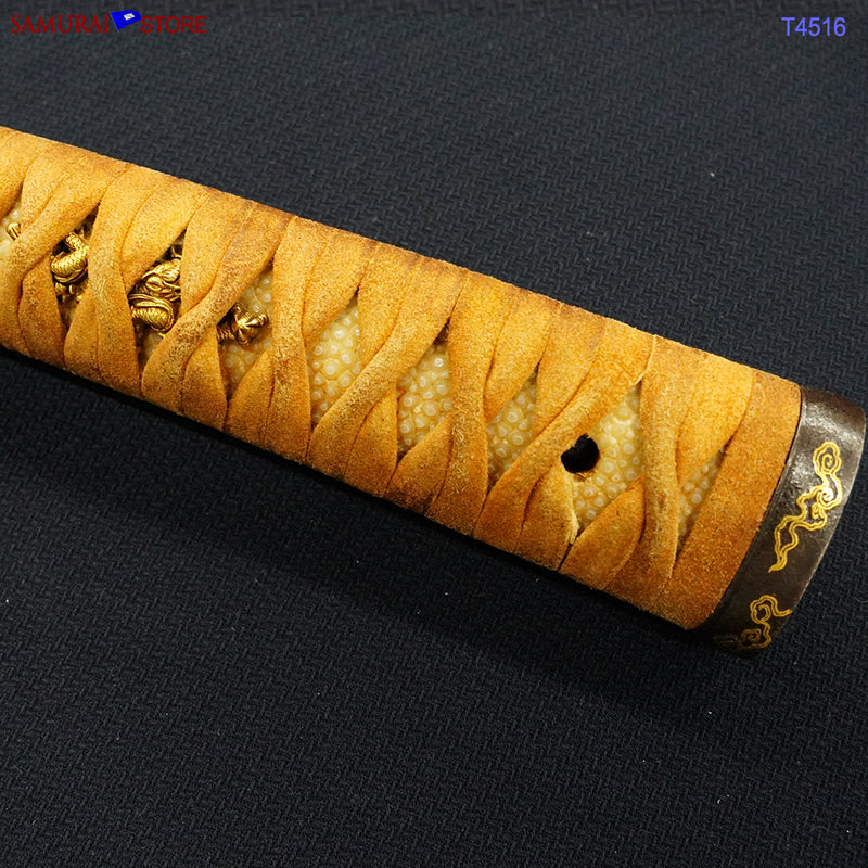 T4516 Antique Katana Sword NAGANOBU - NBTHK Hozon certificate Edo period