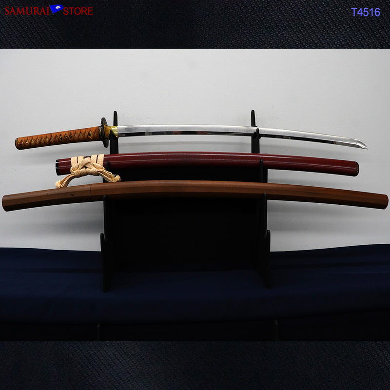 T4516 Antique Katana Sword NAGANOBU - NBTHK Hozon certificate Edo period