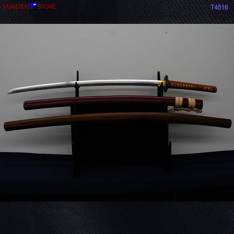 T4516 Antique Katana Sword NAGANOBU - NBTHK Hozon certificate Edo period