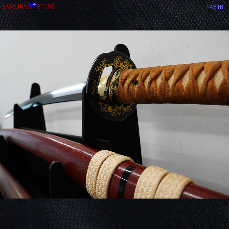 T4516 Antique Katana Sword NAGANOBU - NBTHK Hozon certificate Edo period