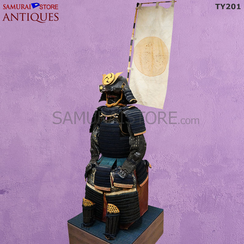 TY201 Antique Armor SAOTOME IETOSHI Edo period w/ Higher Grade Certificate