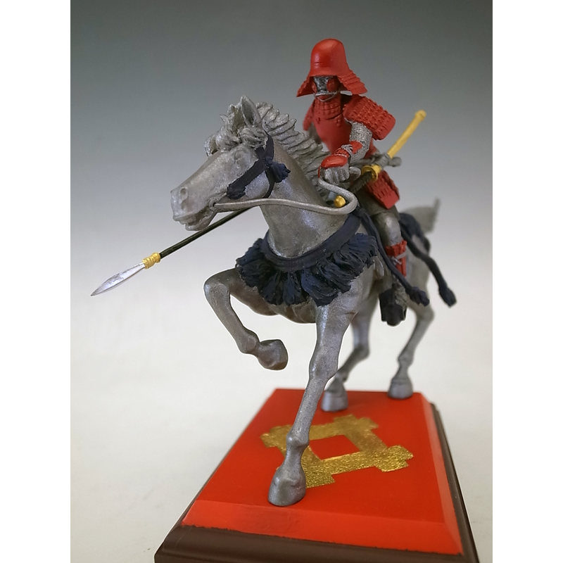 Statue - Ii Naomasa On the Horse Figure - SAMURAI STORE