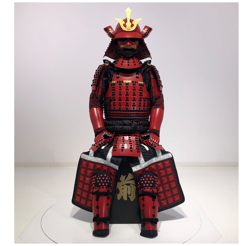 L004 Red Iyozane Armor - SAMURAI STORE