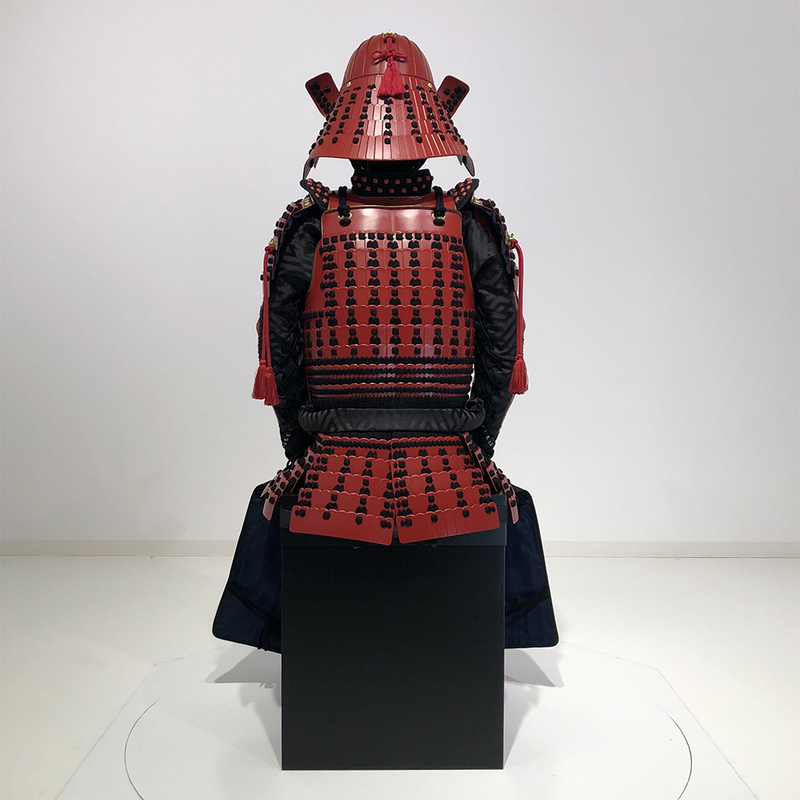 L004 Red Iyozane Armor - SAMURAI STORE