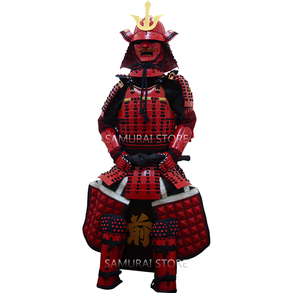 L004 Red Iyozane Armor - SAMURAI STORE
