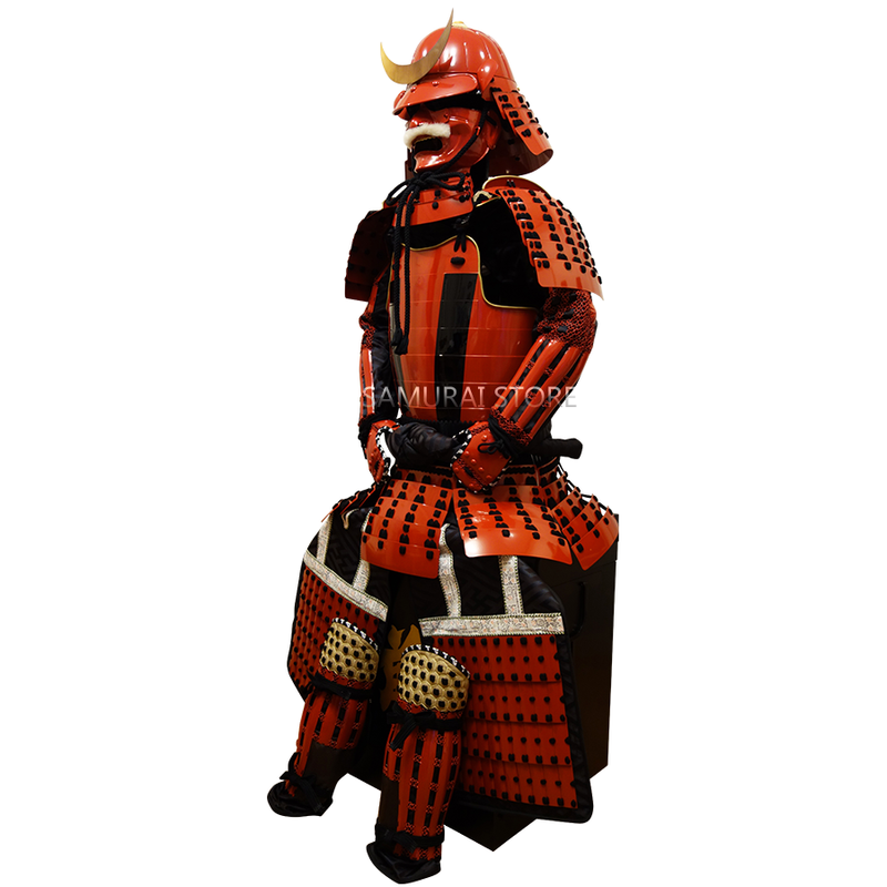 L005M Striped Nimaido Armor (Enhanced) - SAMURAI STORE