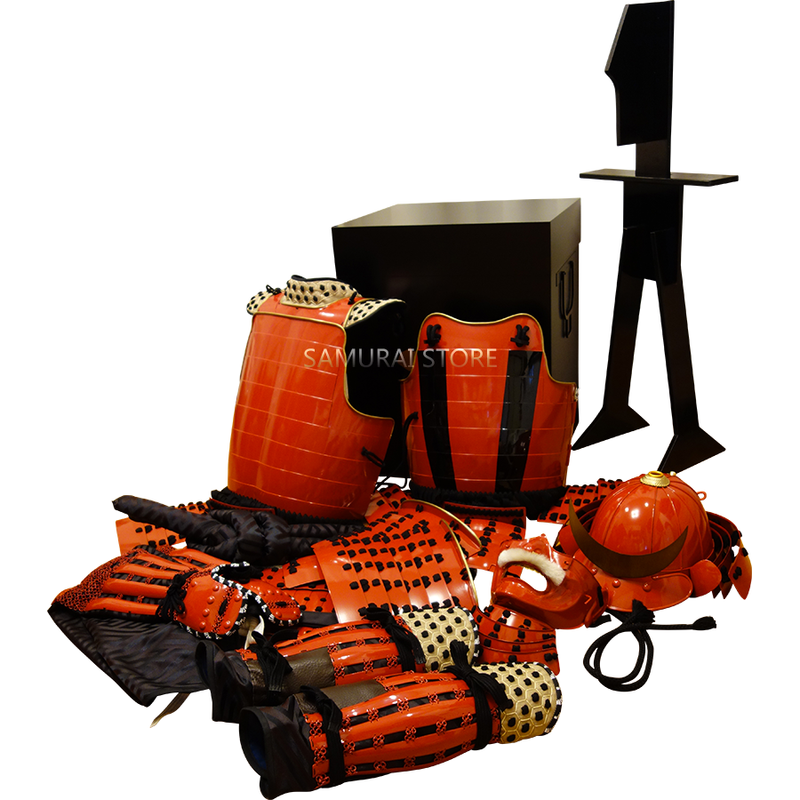 L005M Striped Nimaido Armor (Enhanced) - SAMURAI STORE