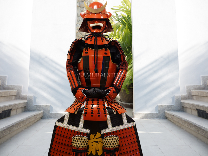 L005M Striped Nimaido Armor (Enhanced) - SAMURAI STORE