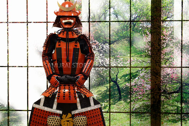 L005M Striped Nimaido Armor (Enhanced) - SAMURAI STORE