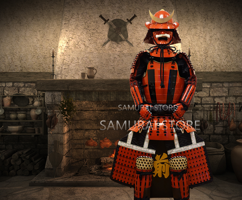 L005M Striped Nimaido Armor (Enhanced) - SAMURAI STORE