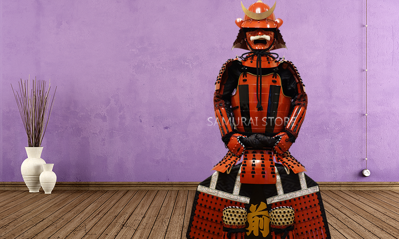 L005M Striped Nimaido Armor (Enhanced) - SAMURAI STORE