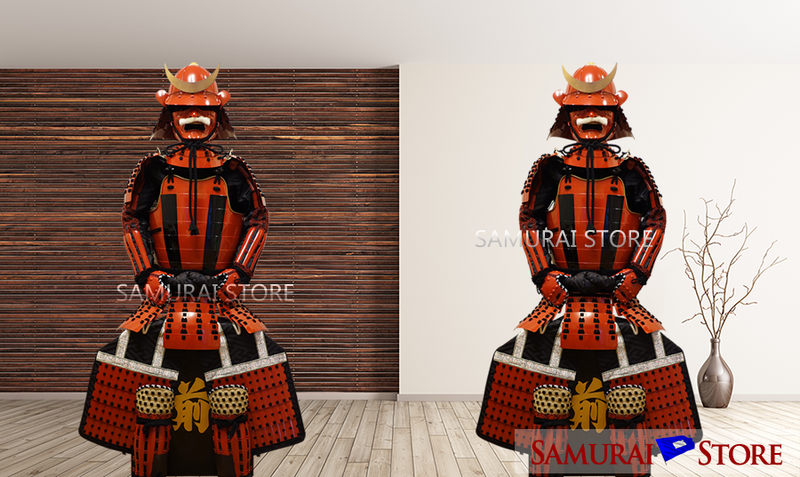 L005M Striped Nimaido Armor (Enhanced) - SAMURAI STORE