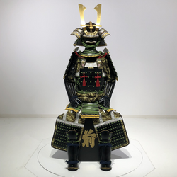 L020 Black & Green Armor YOMOGI - SAMURAI STORE