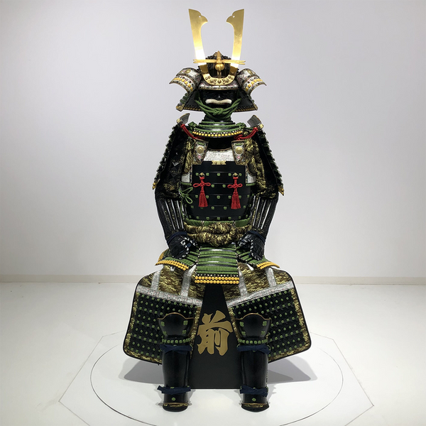 L020 Black & Green Armor YOMOGI - SAMURAI STORE