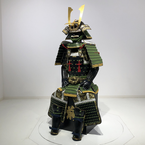 L020 Black & Green Armor YOMOGI - SAMURAI STORE