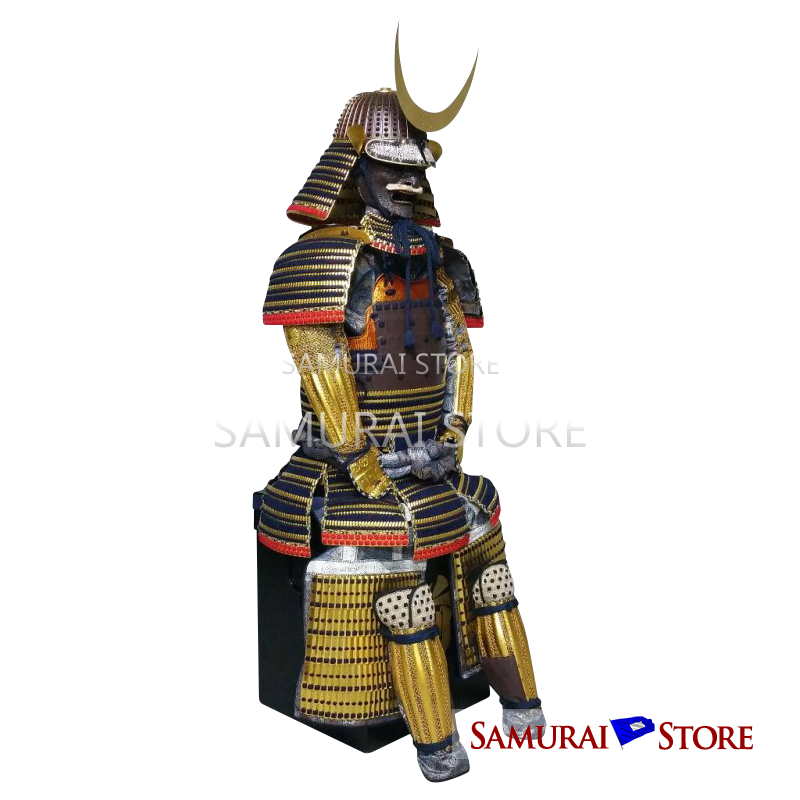 L078 Gilt Crescent Armor - SAMURAI STORE