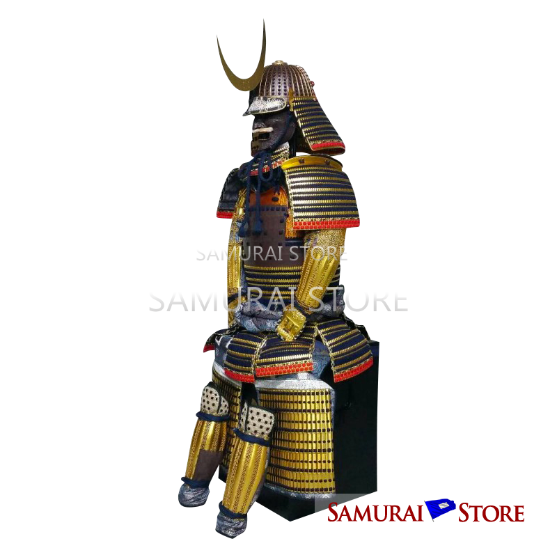 L078 Gilt Crescent Armor - SAMURAI STORE