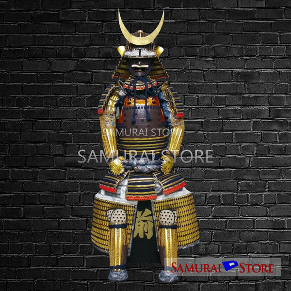 L078 Gilt Crescent Armor - SAMURAI STORE