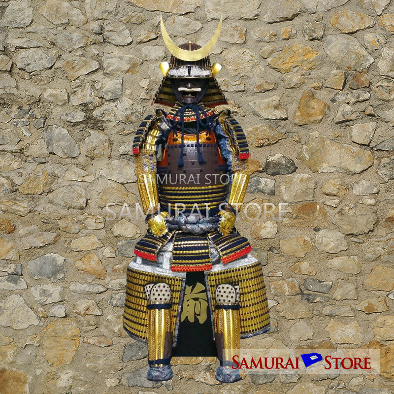 L078 Gilt Crescent Armor - SAMURAI STORE