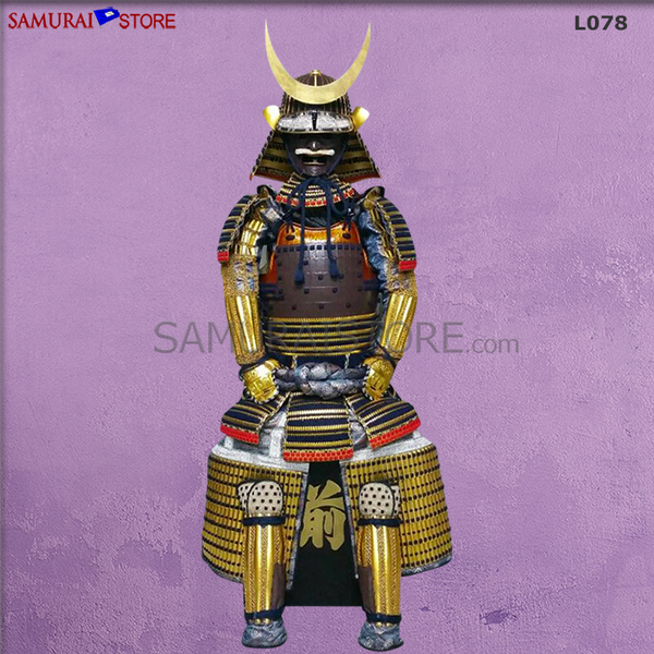 L078 Gilt Crescent Armor - SAMURAI STORE