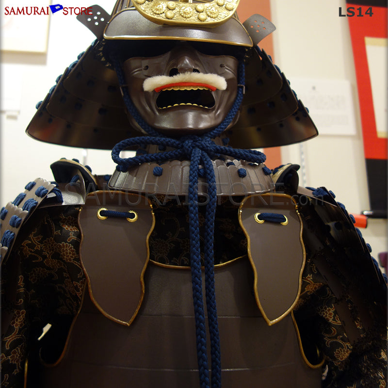 LS14 Mogami Yoshiaki Rusty Brown Armor - SAMURAI STORE