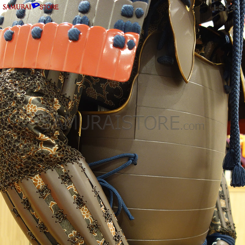 LS14 Mogami Yoshiaki Rusty Brown Armor - SAMURAI STORE