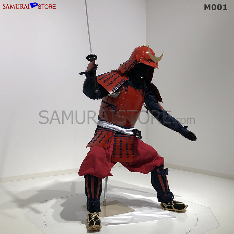 (Ready-To-Ship) M001 Samurai Warrior Complete Outfits Package RED - SAMURAI STORE