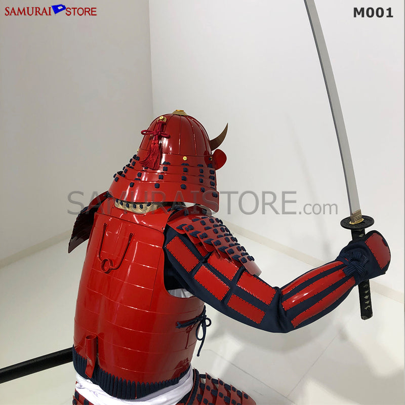 (Ready-To-Ship) M001 Samurai Warrior Complete Outfits Package RED - SAMURAI STORE