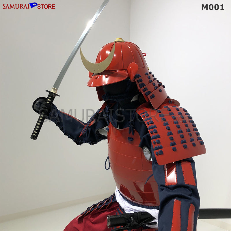 (Ready-To-Ship) M001 Samurai Warrior Complete Outfits Package RED - SAMURAI STORE