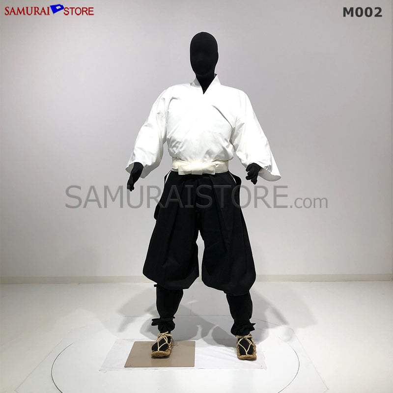 M002 Samurai Armor Warrior Complete Outfits Package BLACK - SAMURAI STORE
