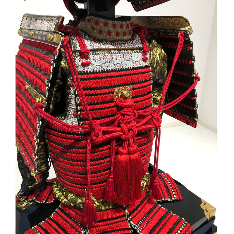(Ready-To-Ship) N014 Luxurious Red Armor KURENAI - SAMURAI STORE