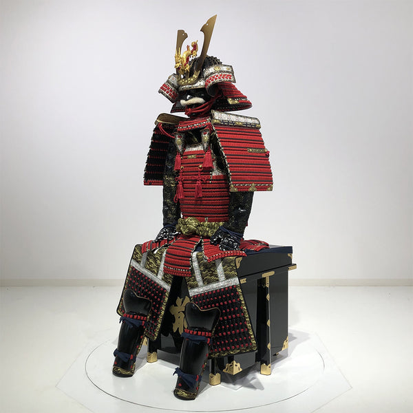 (Ready-To-Ship) N014 Luxurious Red Armor KURENAI - SAMURAI STORE
