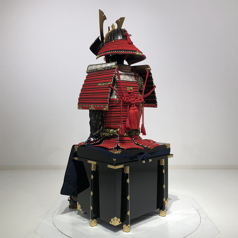 (Ready-To-Ship) N014 Luxurious Red Armor KURENAI - SAMURAI STORE