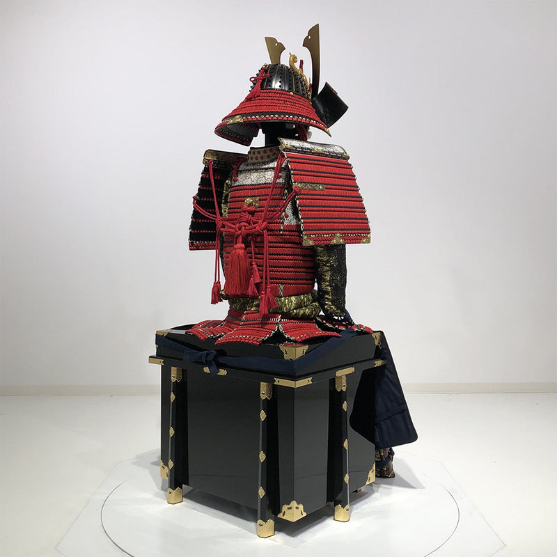 (Ready-To-Ship) N014 Luxurious Red Armor KURENAI - SAMURAI STORE