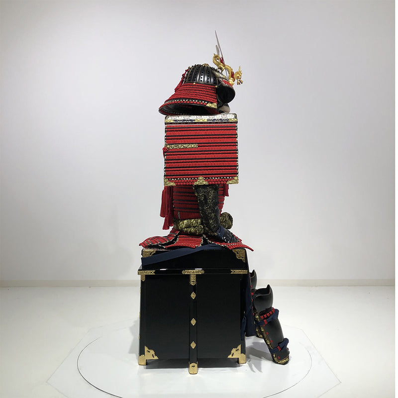 (Ready-To-Ship) N014 Luxurious Red Armor KURENAI - SAMURAI STORE