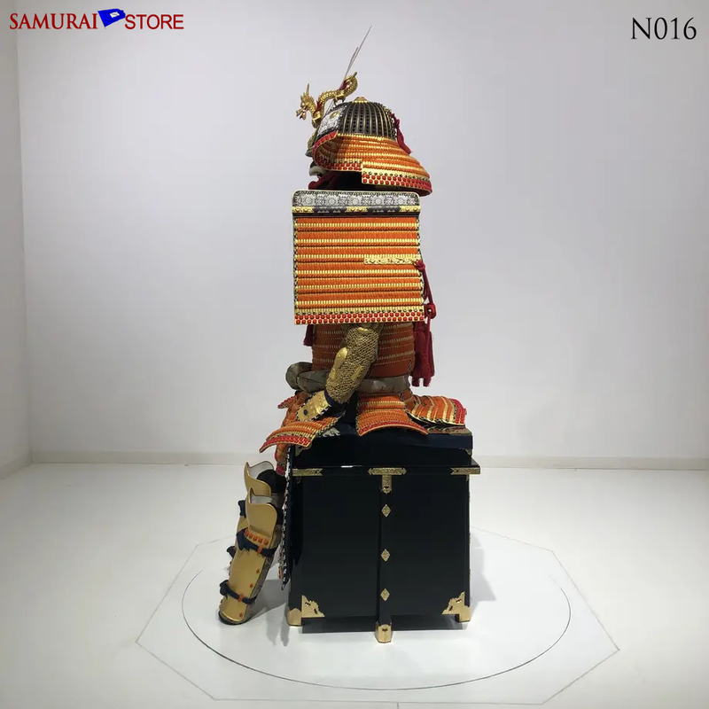 N016 Samurai Armor Dignity GOLD - SAMURAI STORE