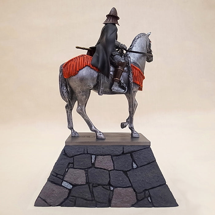Statue - Oda Nobunaga Riding on Stone Wall KS012 - SAMURAI STORE