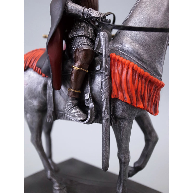 Statue - Oda Nobunaga Riding on Stone Wall KS012 - SAMURAI STORE
