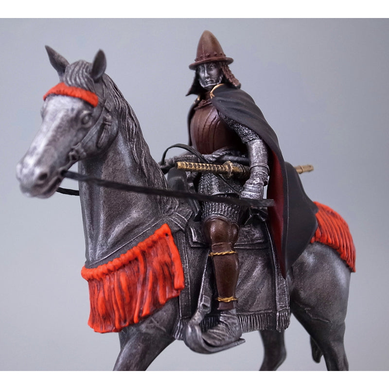 Statue - Oda Nobunaga Riding on Stone Wall KS012 - SAMURAI STORE